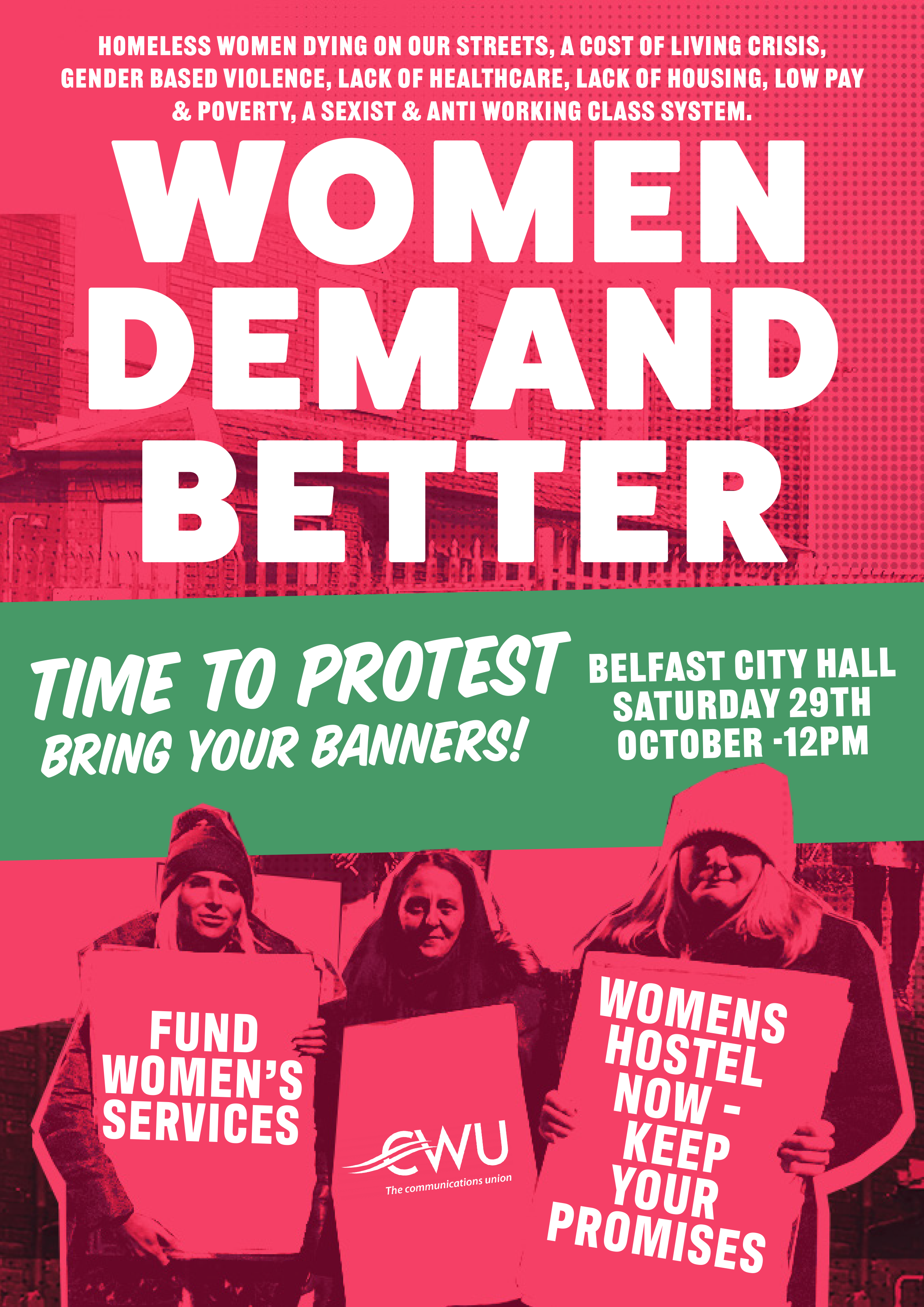 Women Demand Better Rally